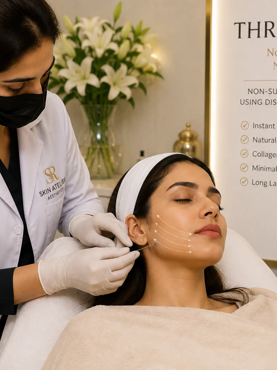Treatment room prepared at The Skin Atelier